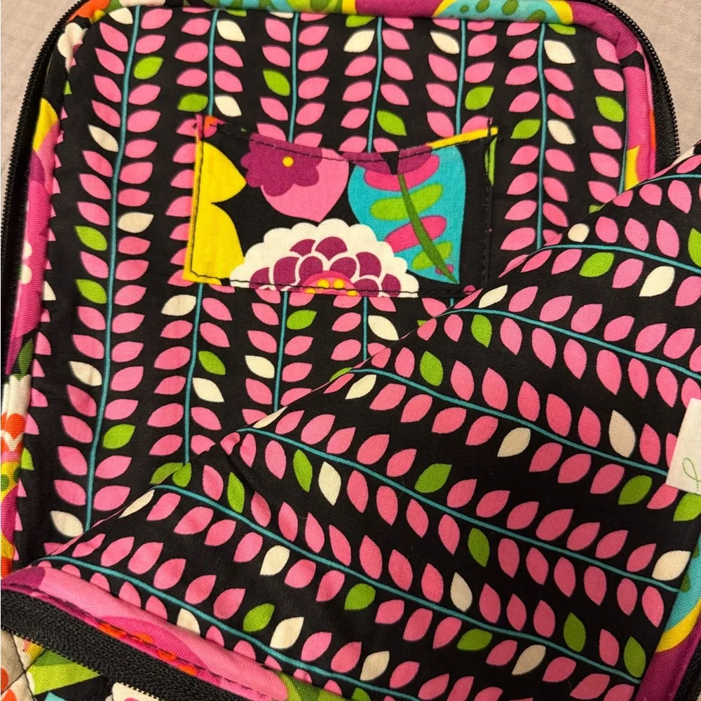 Vera Bradley Multicolor Floral Quilted Sleeve